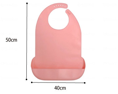 深型ポケット付食事用エプロン サイズ