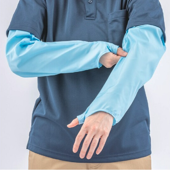 塩素系漂白剤につよいアームカバー の説明