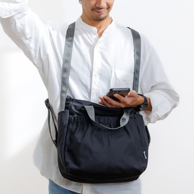 リュックライク コアルーバッグ 5WAY 大容量 撥水 A4収納可の説明