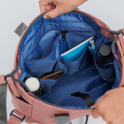 リュックライク コアルーバッグ 5WAY 大容量 撥水 A4収納可の説明