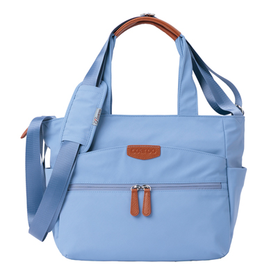 コアルー エバー M 5way 軽量 撥水 A4・PC収納可 荷物の多い方におすすめ　スカイブルー