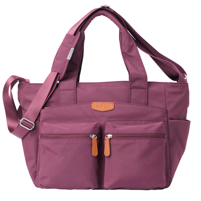 コアルー エバー L 5way 大容量 撥水 A4・PC収納可 訪問看護 ケアマネ 旅行バッグにもおすすめ　ワインレッド