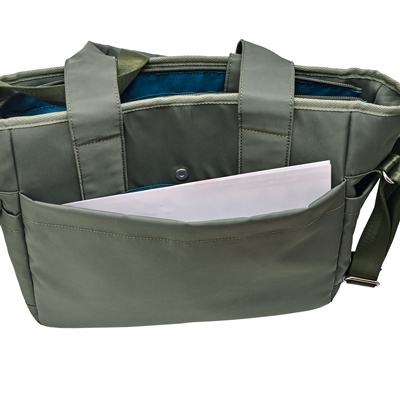 コアルー ウィンク 5way 大容量 撥水 A4・PC収納可 訪問看護 ケアマネ スタッフ向けリュックの説明