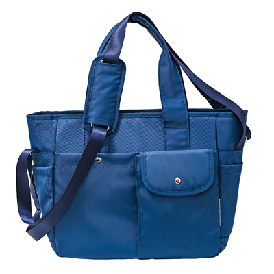 コアルー ウィンク 5way 大容量 撥水 A4・PC収納可 訪問看護 ケアマネ スタッフ向けリュック　ブルー