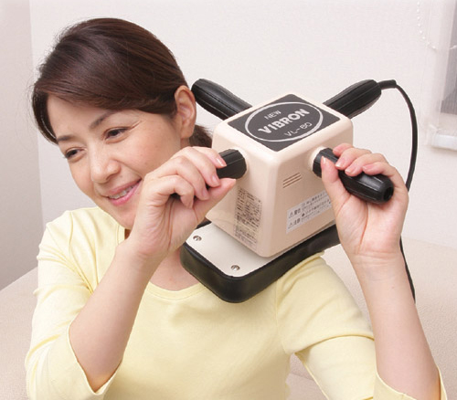 家庭用電気マッサージ器 ニュービブロン VL80 870070 日本製 健康器具 筋肉のコリ・疲労緩和 セルフケア用品の説明