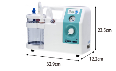 3電源吸引器 3WAY 1310470のサイズ