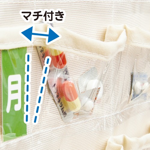 飲み忘れ防止 お薬カレンダー 壁掛けタイプL ナカバヤシ IF-3012の説明