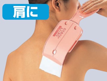 しっぷ貼り ひとりでペッタンコ(ASH-10) 旭電機化成 1人で背中に湿布が貼れるの説明
