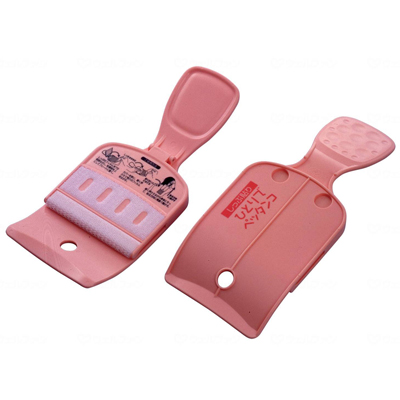 しっぷ貼り ひとりでペッタンコ(ASH-10) 旭電機化成 1人で背中に湿布が貼れるのカラー　ピンク