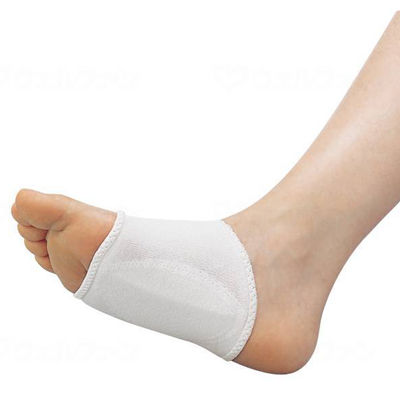  サポーター ソルボ タテアーチサポーター薄型(両足入) 三進興産 扁平足･ハイアーチ対応 土ふまず形成 介護サポーター 歩行補助の説明