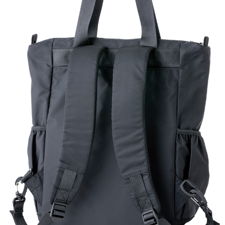 訪問バッグ 撥水 トート・リュックプラス(404205) フットマーク ケアマネ･看護師･訪問介護看護スタッフ向けトートバッグ･リュックサックの説明