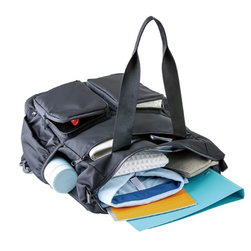 訪問バッグ 撥水 トート・リュックプラス(404205) フットマーク ケアマネ･看護師･訪問介護看護スタッフ向けトートバッグ･リュックサックの説明