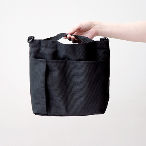 訪問バッグ 3WAYバッグインバッグ(404204) フットマーク ケアマネ･看護師･訪問介護看護スタッフ向けミニトート･ショルダーバッグの説明