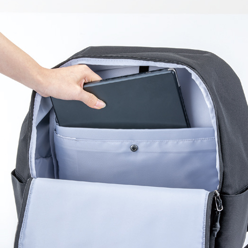 訪問バッグ 撥水 ワークリュック２(404203) フットマーク ケアマネ･看護師･訪問介護看護スタッフ向けリュックの説明