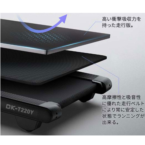 DAIKOU（大広）家庭用家庭用ランニングマシン DK-T220Yの説明