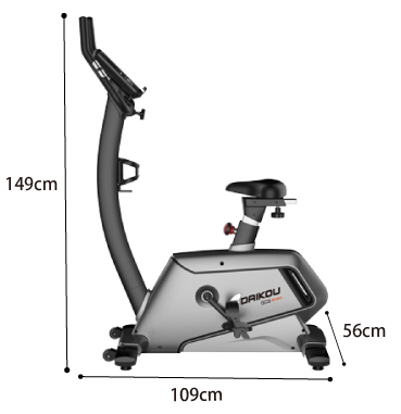 DAIKOU（大広）家庭用アップライトバイク DK-B30の サイズ
