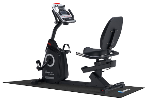 DAIKOU（大広） バイクマシン向けマット DK-F502 騒音吸収 傷防止の説明